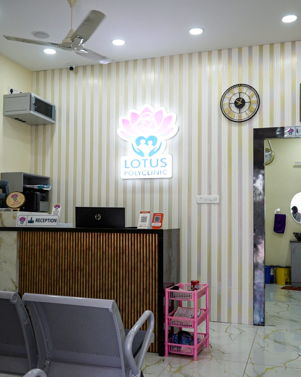 Lotus Polyclinic — Reception